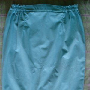 NEW 2PC SKY BLUE CUSTOM MADE SKIRT /COAT SET